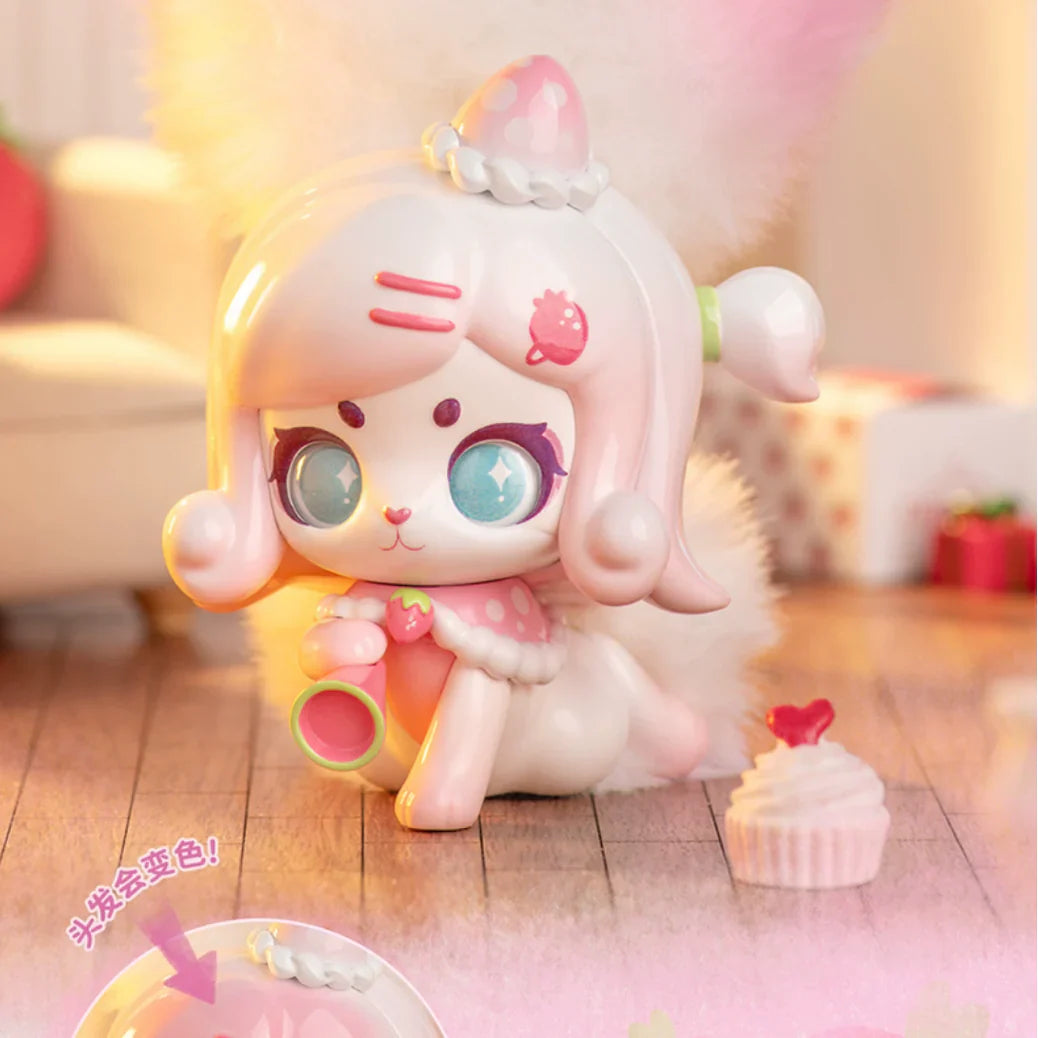 Kabu Rabbit Wonderful Fruit Plush Doll Trendy Blind Box [Change color when exposed to light]