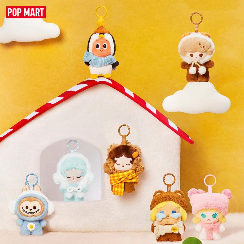 POP BEAN Fluffy & Cozy Series-Plush Pendant Blind Box（1 box）