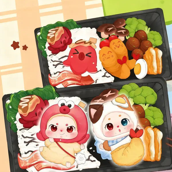 Bean Baby-What Should I Eat Today Plush Blind Box（1 box）