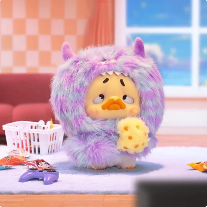 Upset Duck Colorful Player Duck Series Plush Blind Box（1 box）