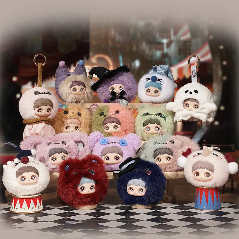 Maymei Crazy Circus Series Plush Blind Box（1 box）
