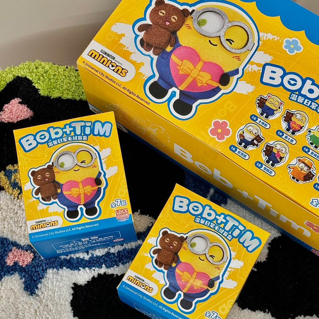 Minions	bob+Tim series blind box（1 bxo）
