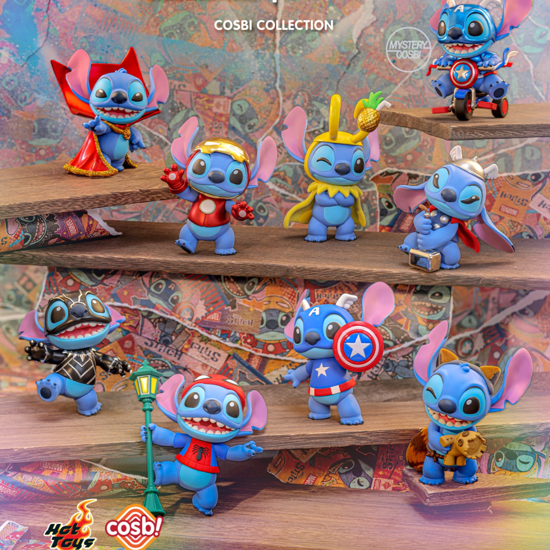 Stitch marvel stitch-figure series blind box（1 box）