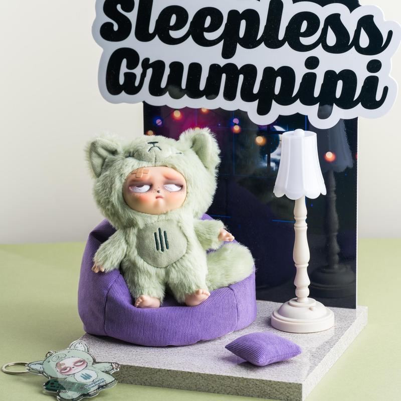 Sleepless Grumpipi Plush Blind Box （1 box）