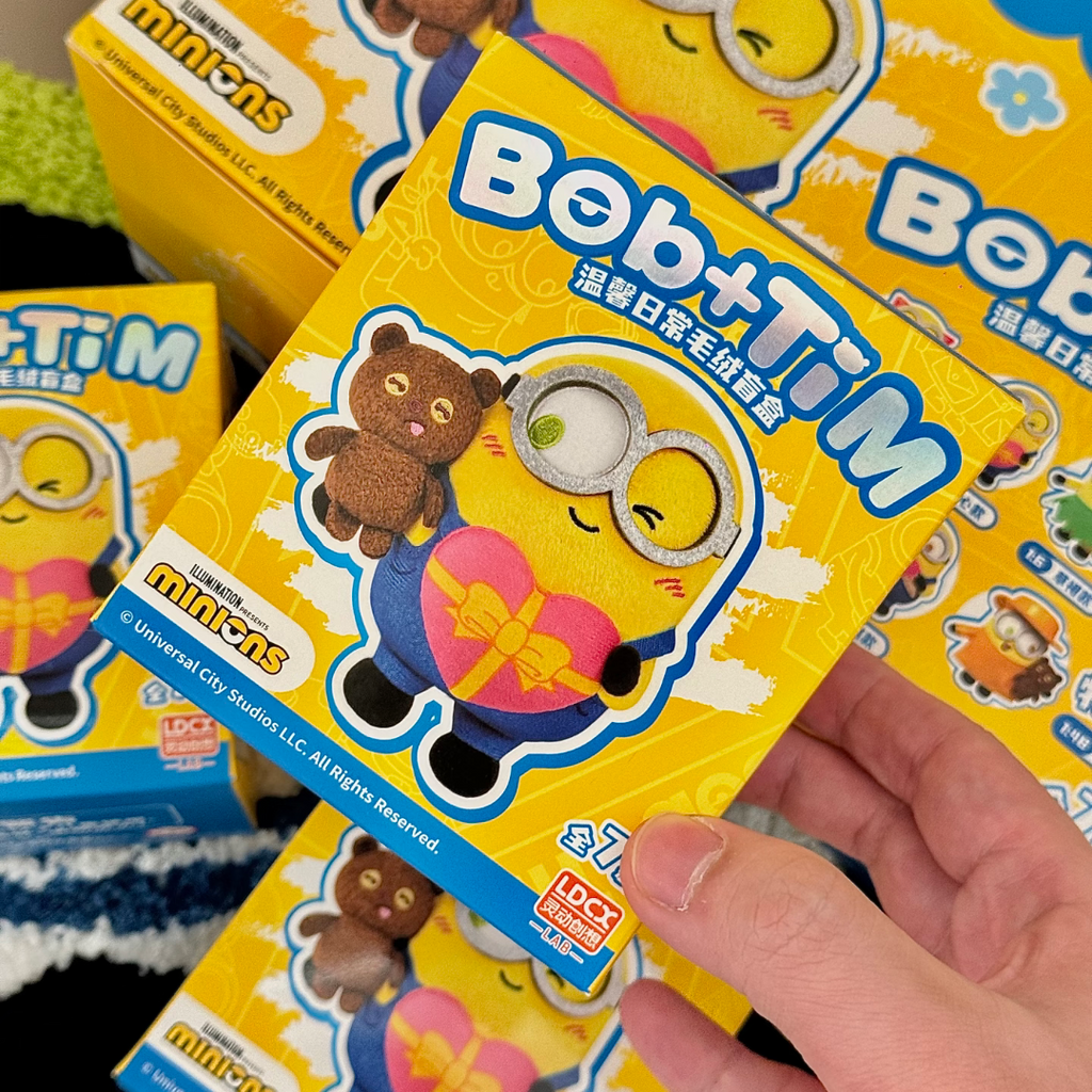 Minions	bob+Tim series blind box（1 bxo）