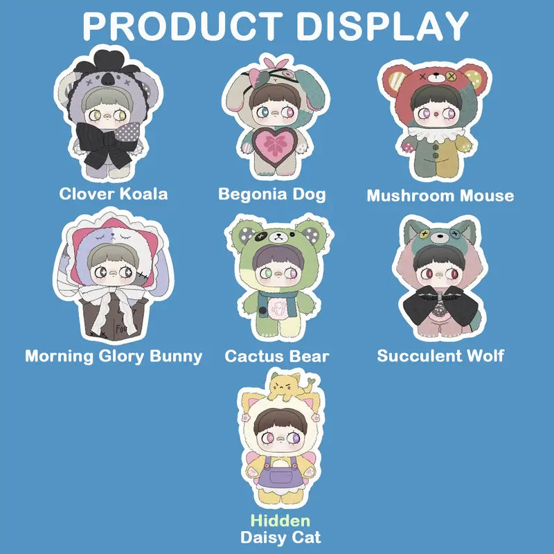 MayMei Symbiote Neverland Series Vinyl Plush Blind Box (1 BOX)