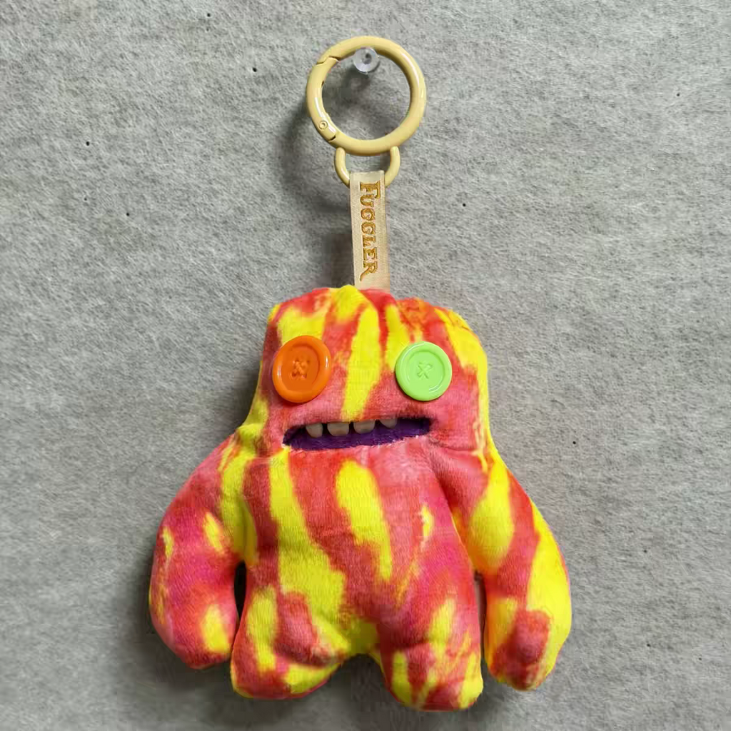 Fuggler Funny Ugly Monster Keypers V6 Series Plush Key Chain Dolls（1 box）