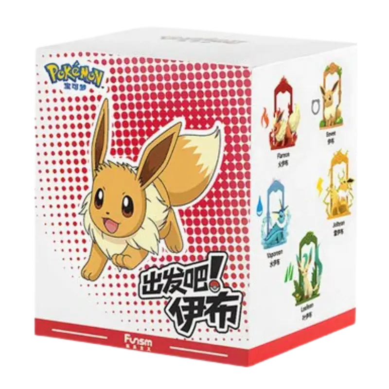 Official Funism x Pokemon Let's Go! Eevee Series Blind Box(1 BOX)