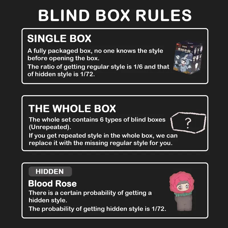 MayMei Dark Forest Series Plush Blind Box (1 BOX)