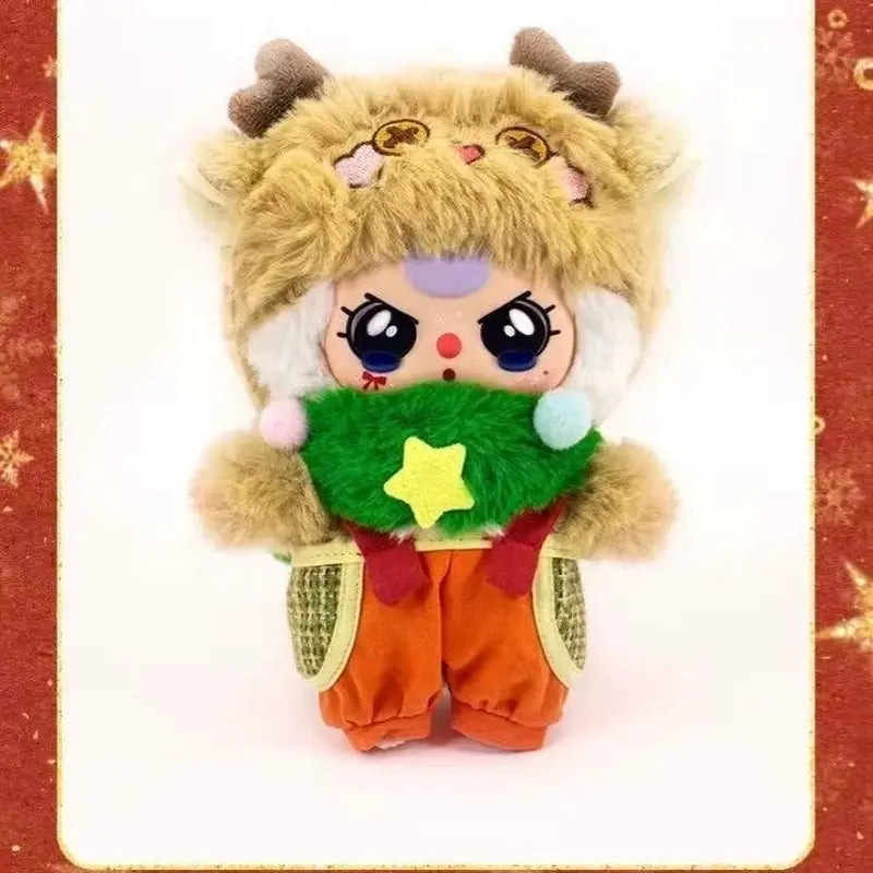 Baby Three -Christmas Carnival Plush Toy Doll Blind Box（1 box)