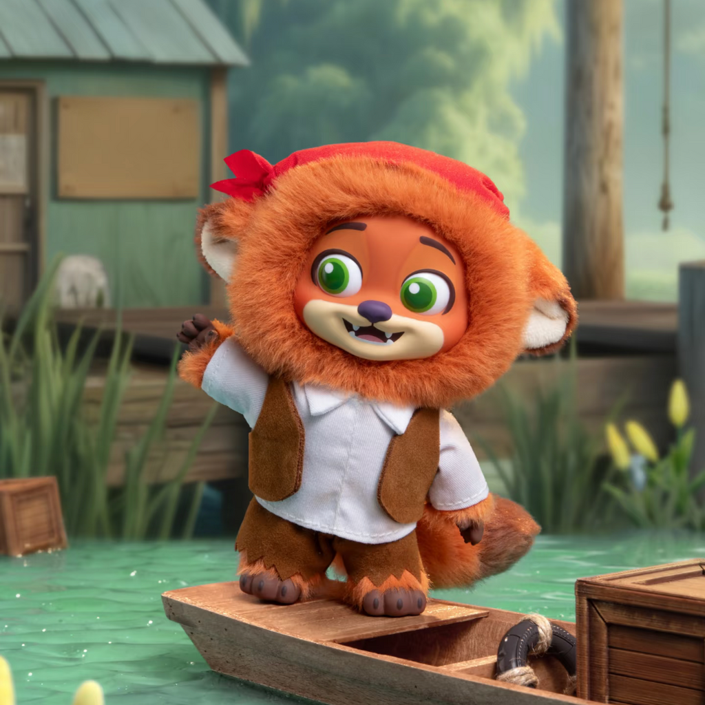 Zootopia	nick&judy best undercover(plush) blind box（1 box）