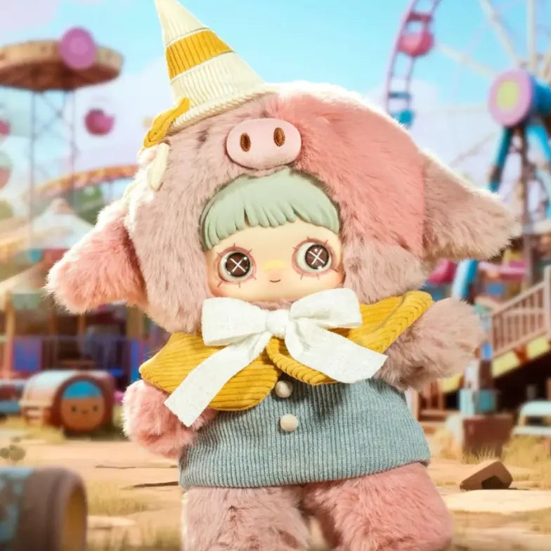 MayMei 400% Forgotten Funfair Series Plush Blind Box（1 box）