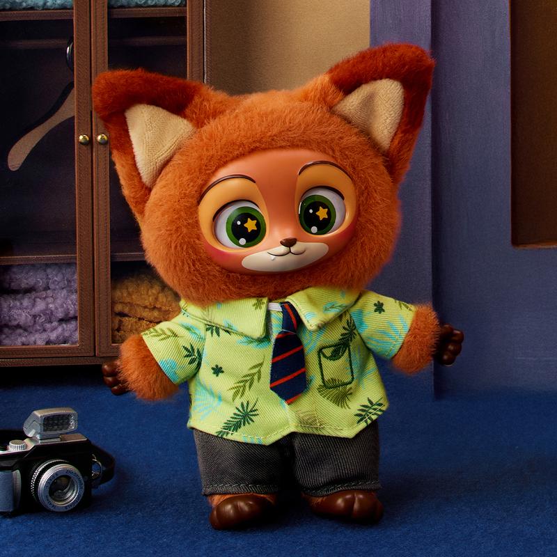 zootopia vinyl plush series blind box（1 box）