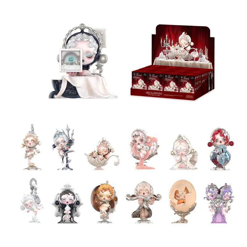 SKULLPANDA The Feast Begins Series Figures（1 box）