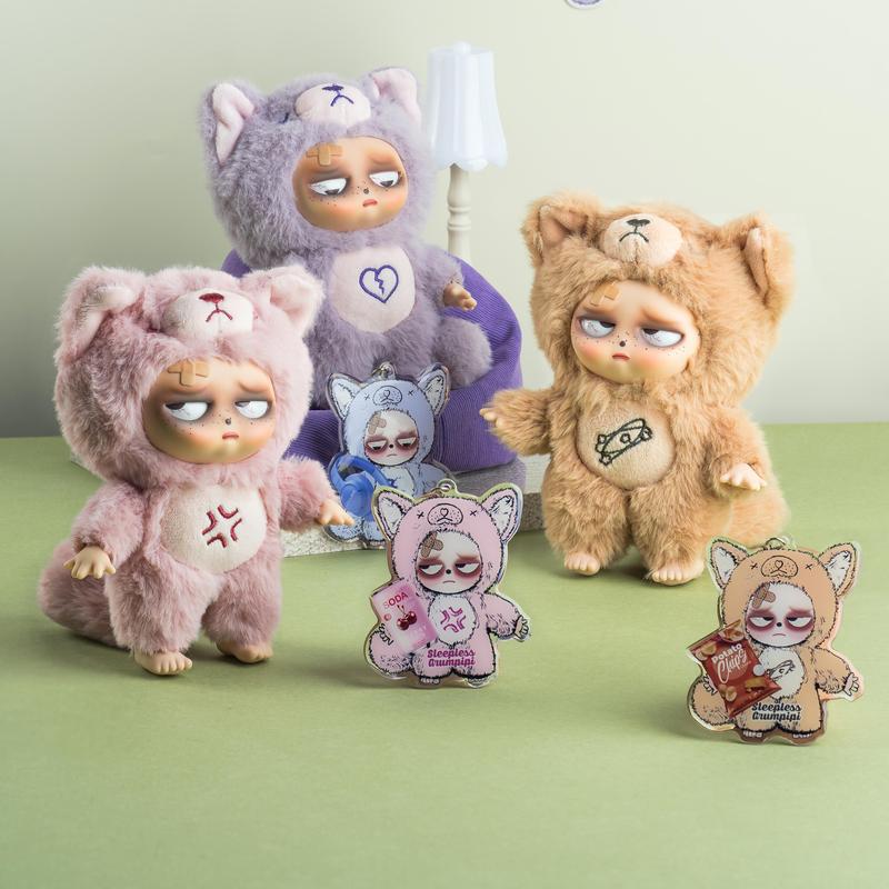 Sleepless Grumpipi Plush Blind Box （1 box）