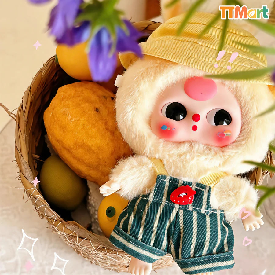 Baby Three Maracon Cute Bunny V1 Series Plush Blind Box（1 box）