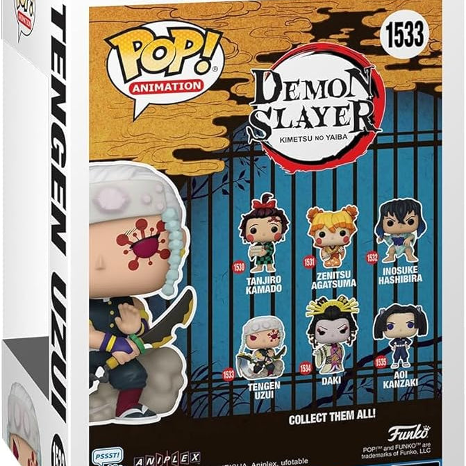demon slayer	funkopop-tengen uzui(US limited)