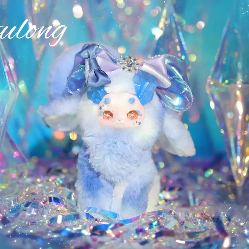 TUTULONG V3 Fantasy Biology Colorful Crystal Series Plush Blind Box（1 box）