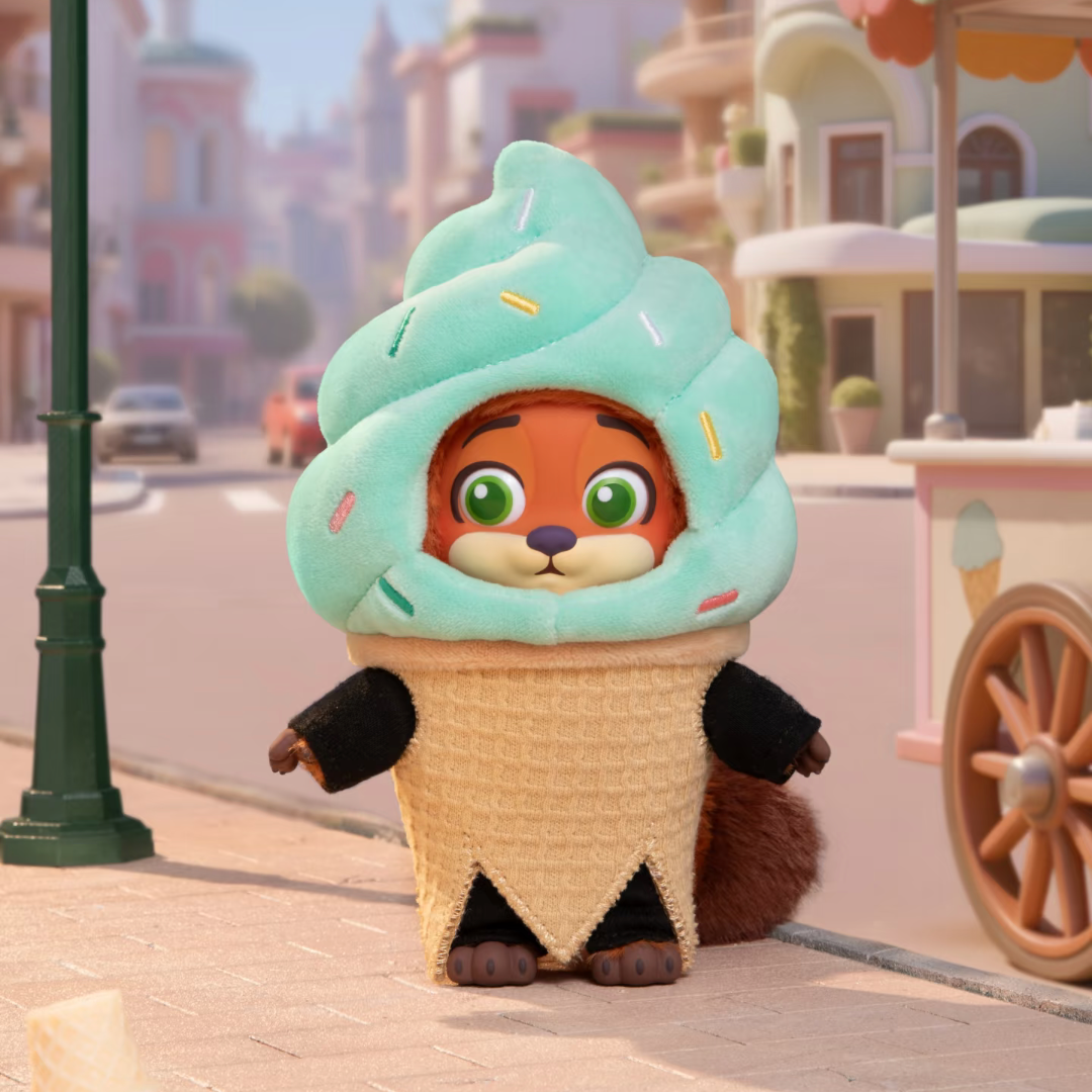 Zootopia	nick&judy best undercover(plush) blind box（1 box）