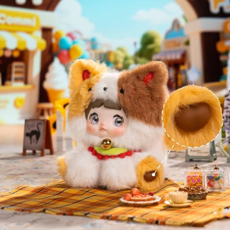 Nommi Sitting Zoo Plush Blind Box(1 box)