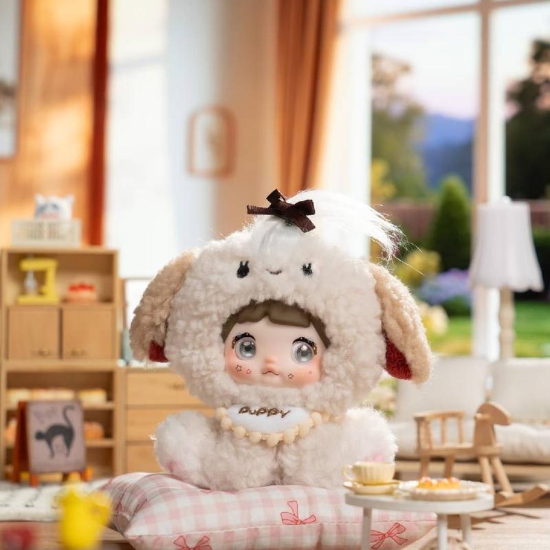 Nommi Sitting Zoo Plush Blind Box(1 box)