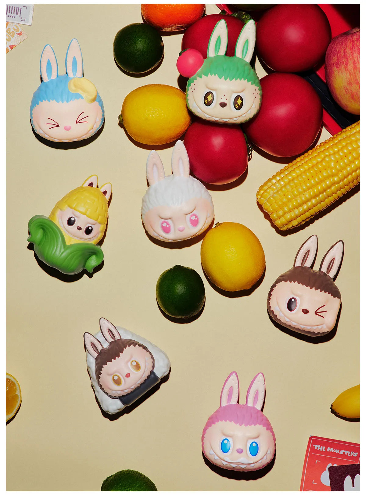 THE MONSTERS Labubu Wacky Mart Series-Squishy Charm Blind Box
