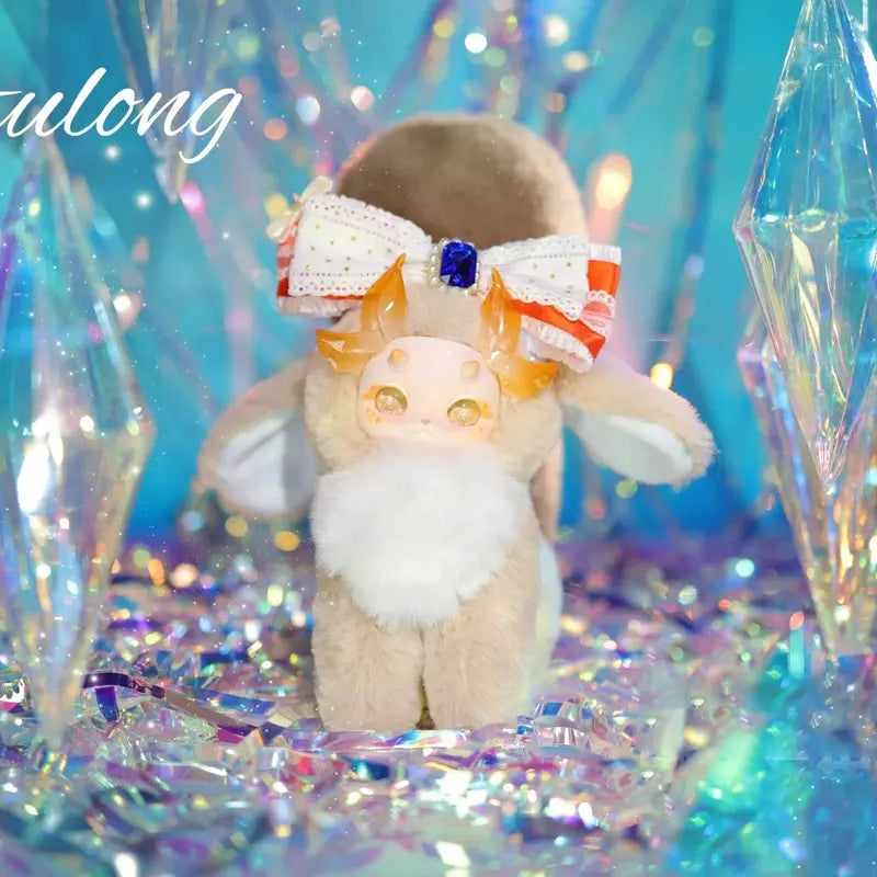 TUTULONG V3 Fantasy Biology Colorful Crystal Series Plush Blind Box（1 box）