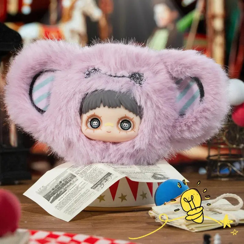 Maymei Crazy Circus Series Plush Blind Box（1 box）