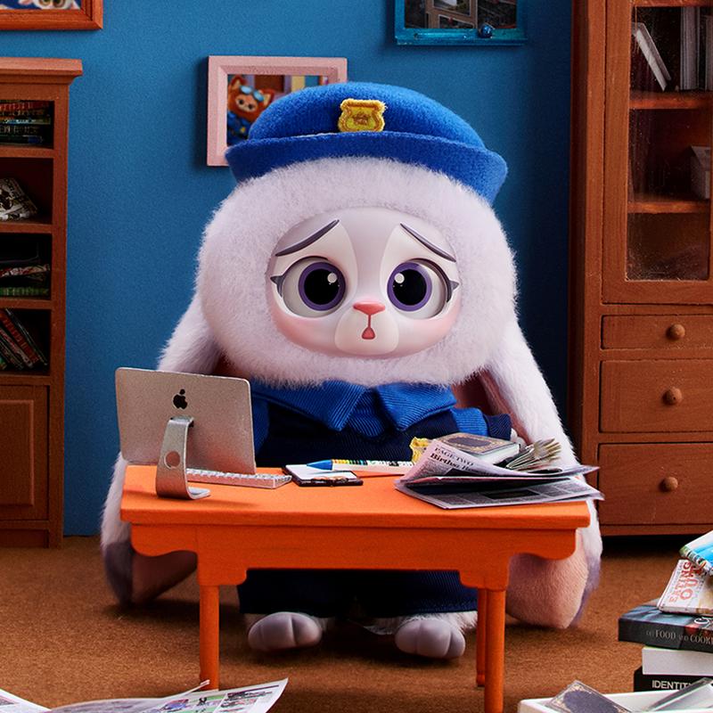 zootopia vinyl plush series blind box（1 box）