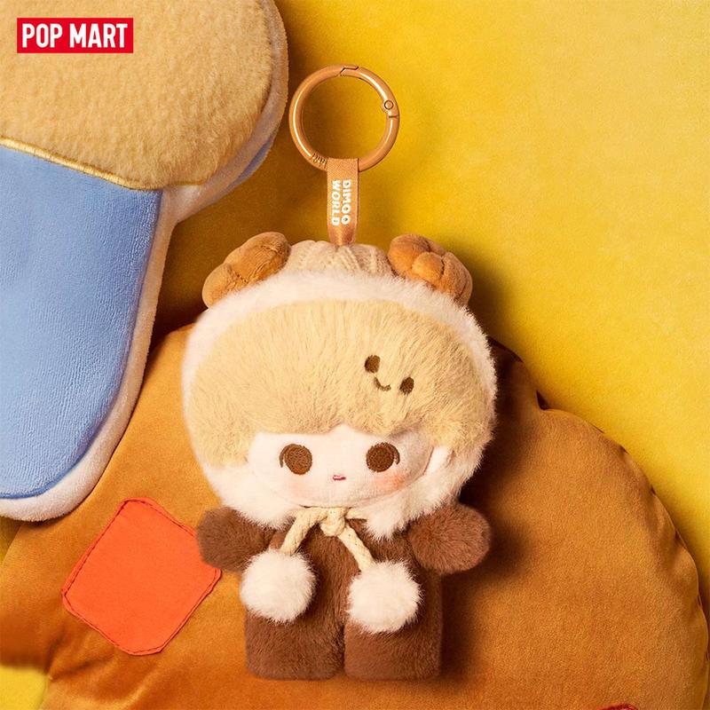 POP BEAN Fluffy & Cozy Series-Plush Pendant Blind Box（1 box）