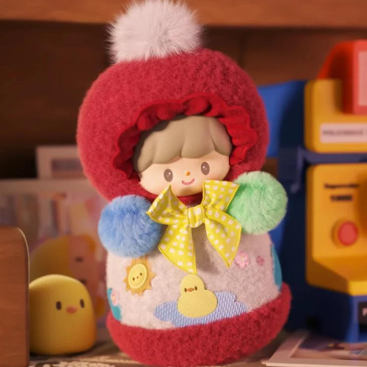 Zzoton Happy Childhood Retro Toys Series Plush Blind Box（1 box）