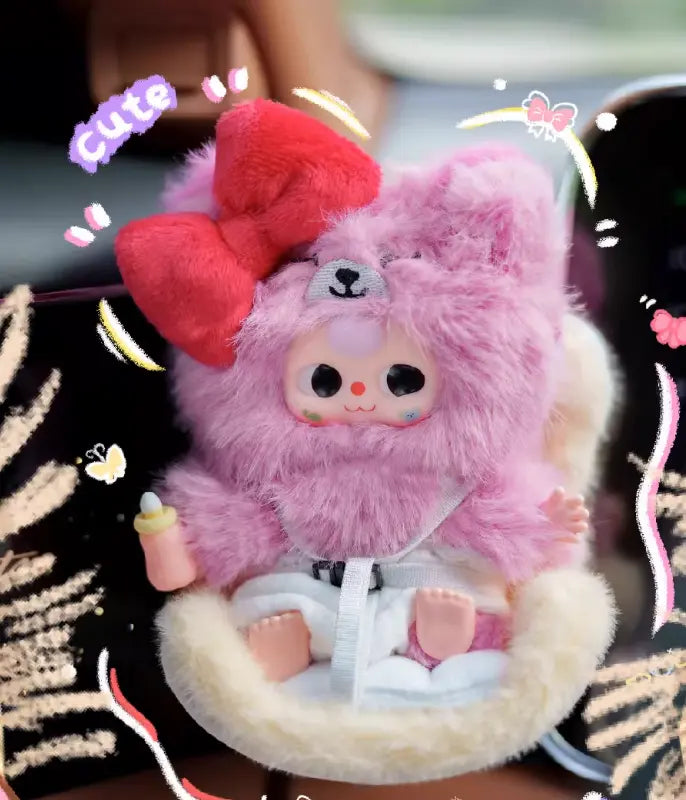 Baby Three Vehicle-mounted Baby Series Plush Blind Box（1 BOX)