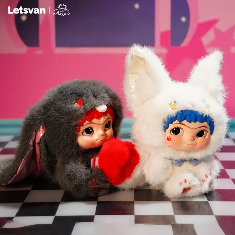 WAKUKU Fox & Bunny Trick or Treat Series Blind Box（1 box）