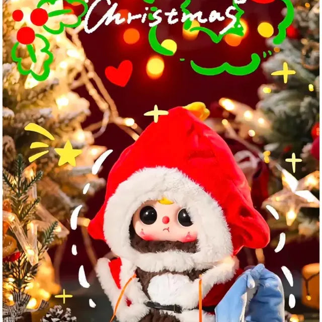 BaBy Three-Christmas 400% Plush Blind Box（1 box）