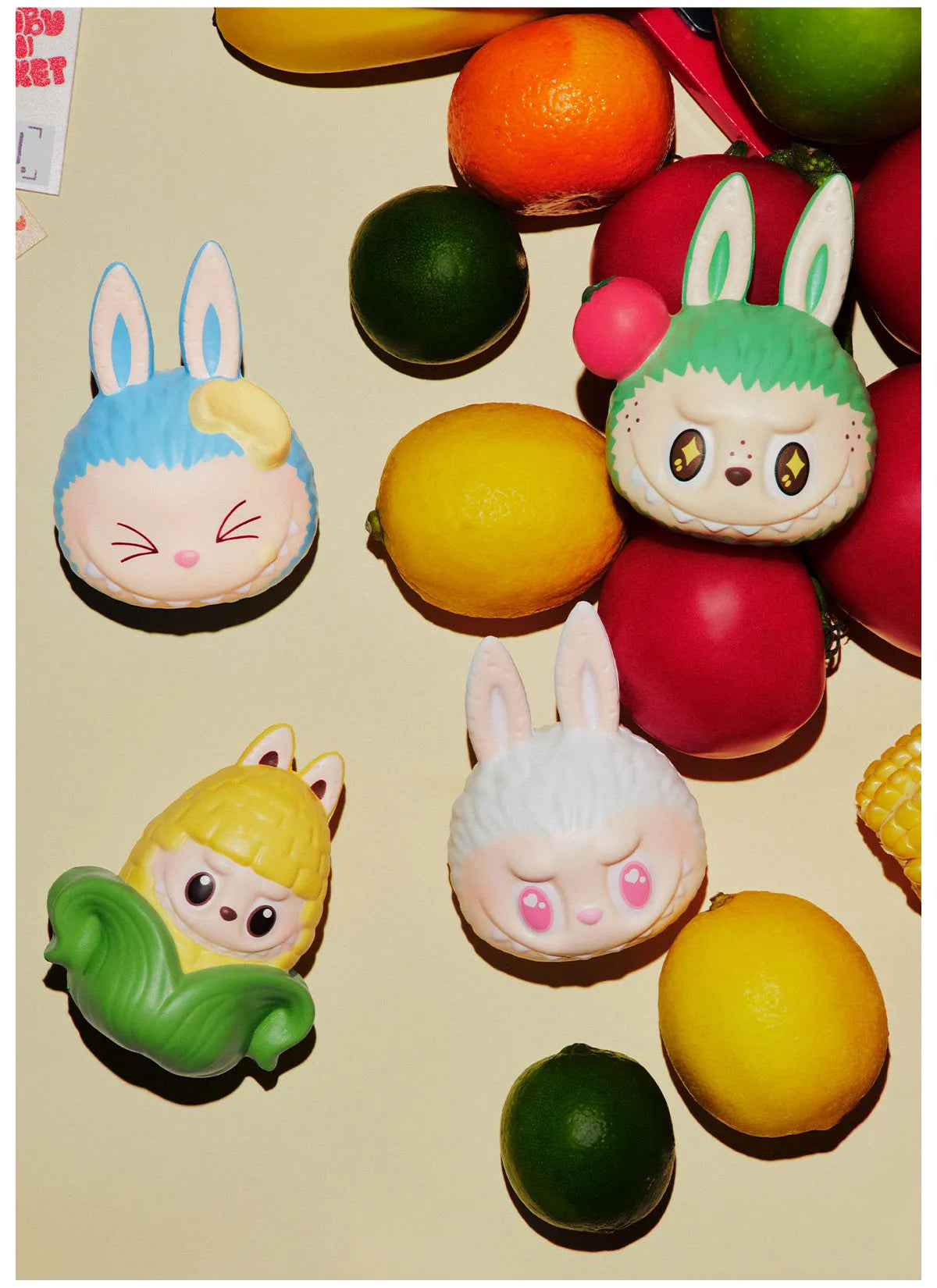 THE MONSTERS Labubu Wacky Mart Series-Squishy Charm Blind Box