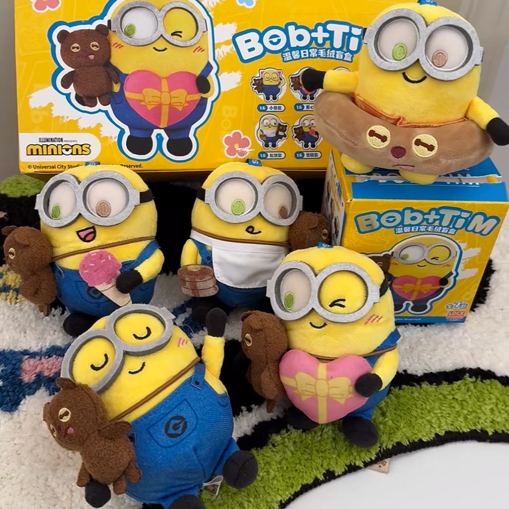 Minions	bob+Tim series blind box（1 bxo）