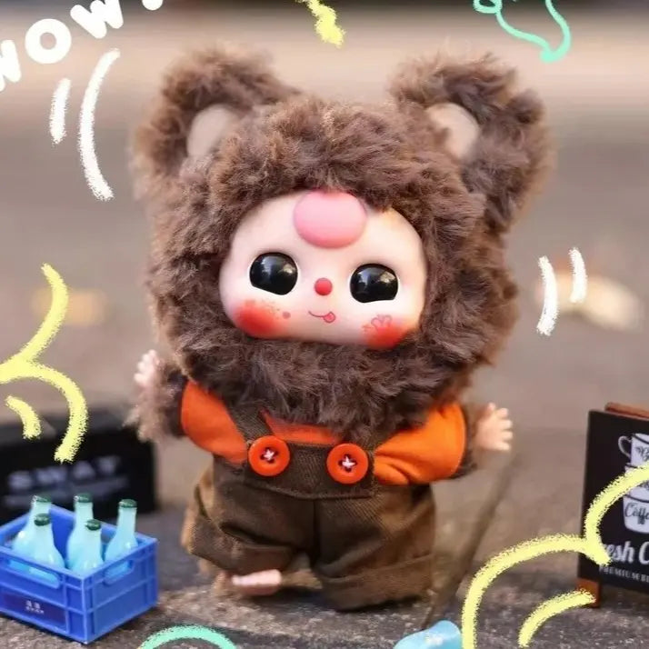 Baby Three Little Lovely Plush Series Pendant Blind Box（1 box）