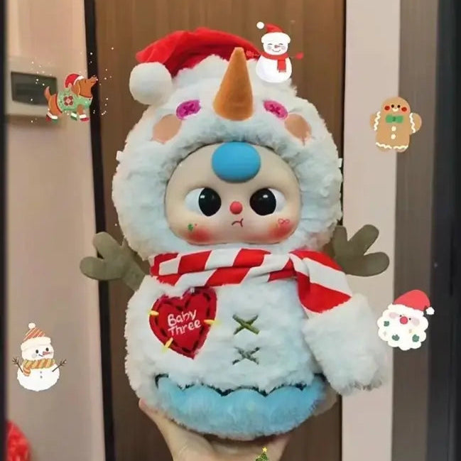 BaBy Three-Christmas 400% Plush Blind Box（1 box）