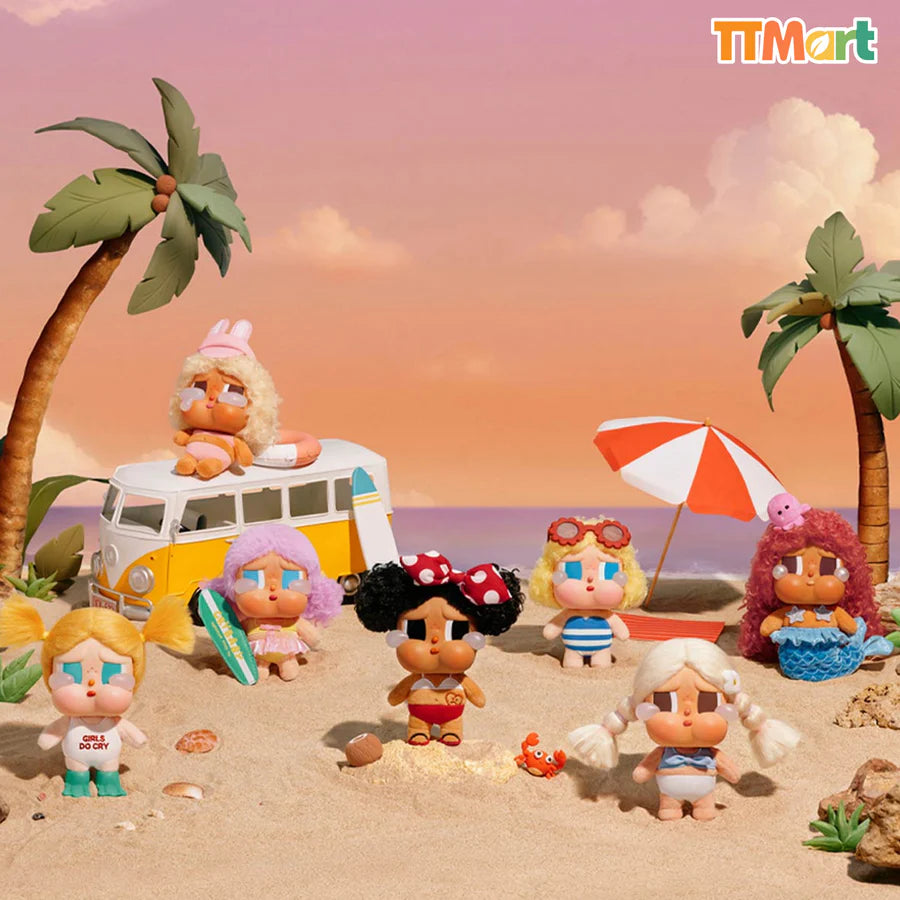 CRYBABY Vacation Mode On Plush Series Blind Box（1 box）