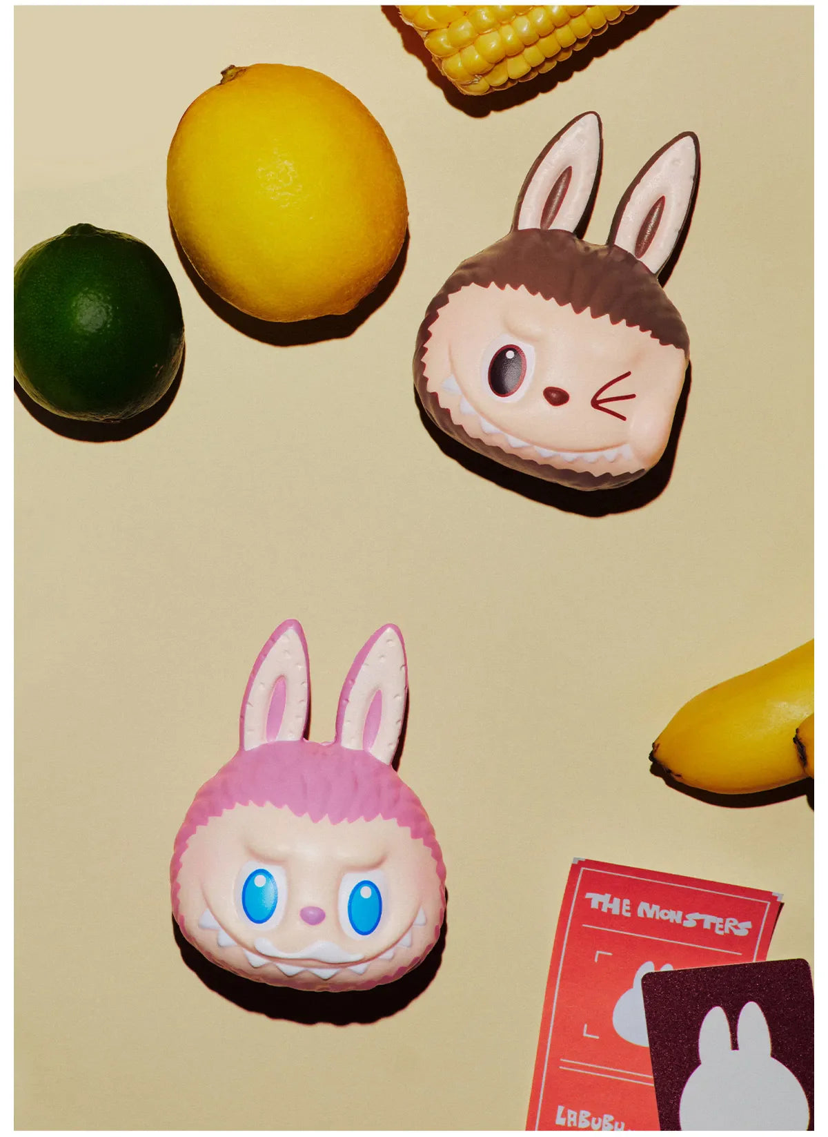 THE MONSTERS Labubu Wacky Mart Series-Squishy Charm Blind Box