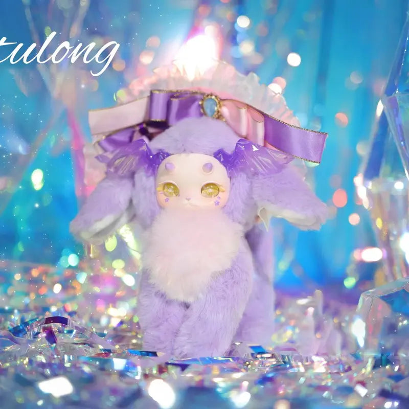 TUTULONG V3 Fantasy Biology Colorful Crystal Series Plush Blind Box（1 box）