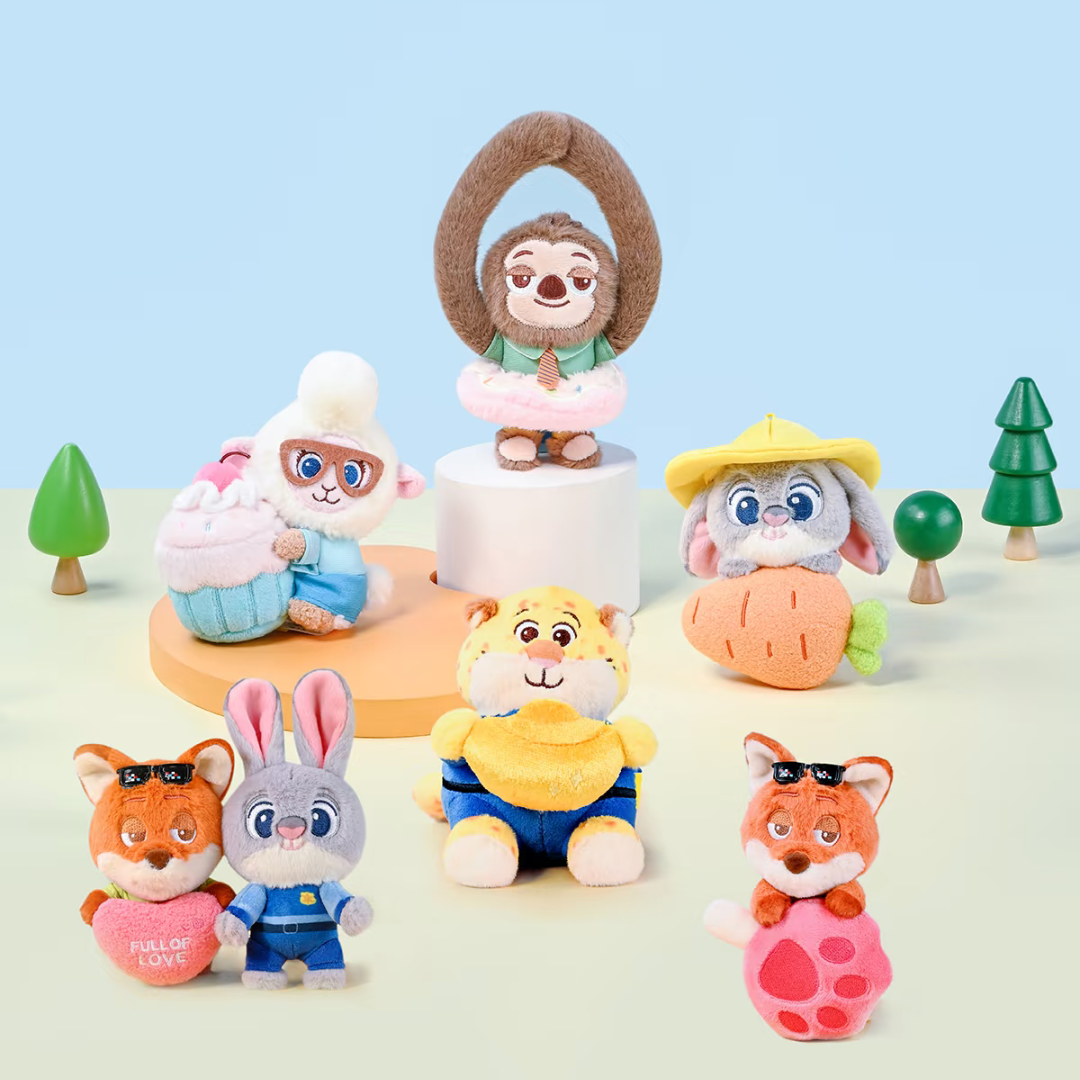 Zootopia	potdemiel garden series blind box（1 box）