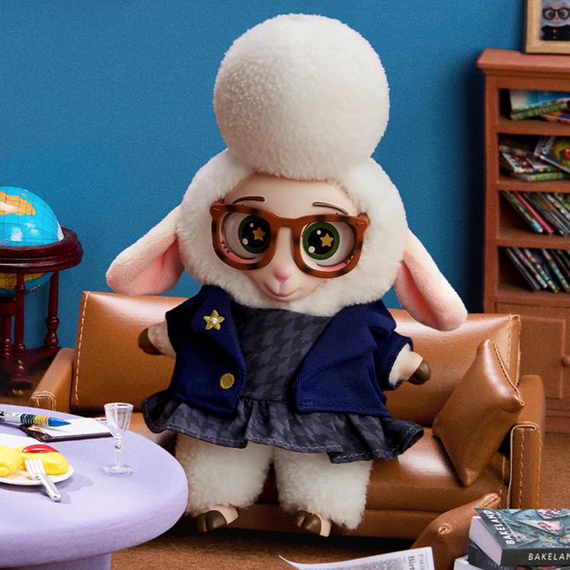 zootopia vinyl plush series blind box（1 box）