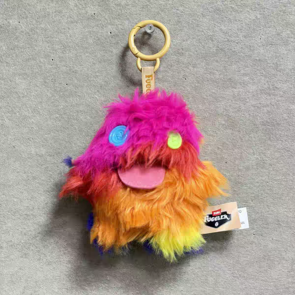 Fuggler Funny Ugly Monster Keypers V6 Series Plush Key Chain Dolls（1 box）