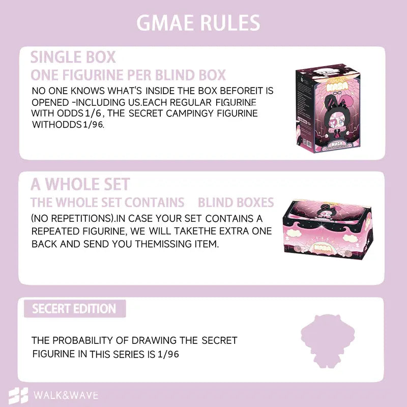 KASA-Wonderful Dream Series Plush toy Blind box（1 box）