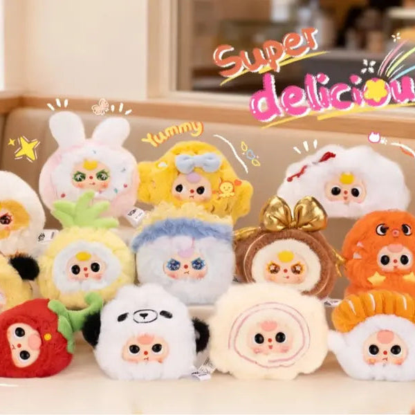 Baby Three Big Bite Series Plush Blind Box（1 BOX）